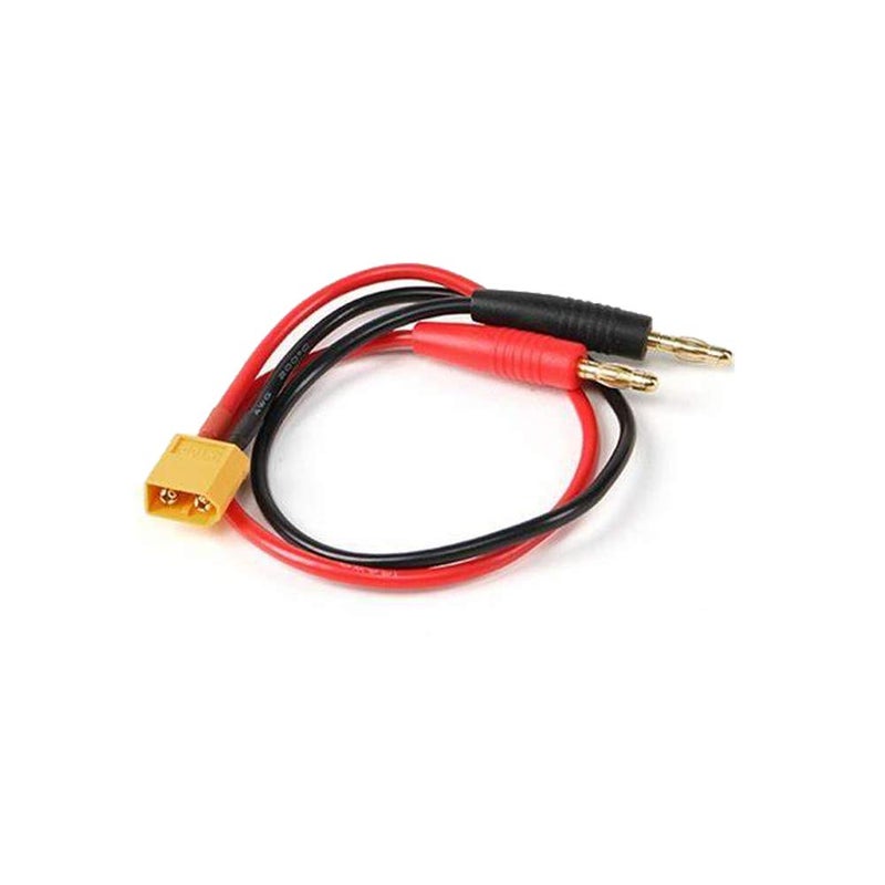 LINSYRC 2pcs XT60 Male Connector to 4MM Bullet Connector Banana Plug RC Battery Charging Cable Adapter with 11.8inch 14AWG Silicone Wire for RC Helicopter Quadcopter Lipo Battery DJI Phantom - Image 3